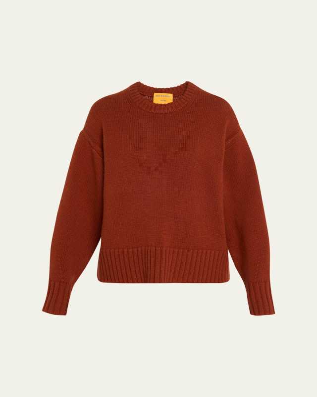Cozy Cashmere Crewneck Sweater